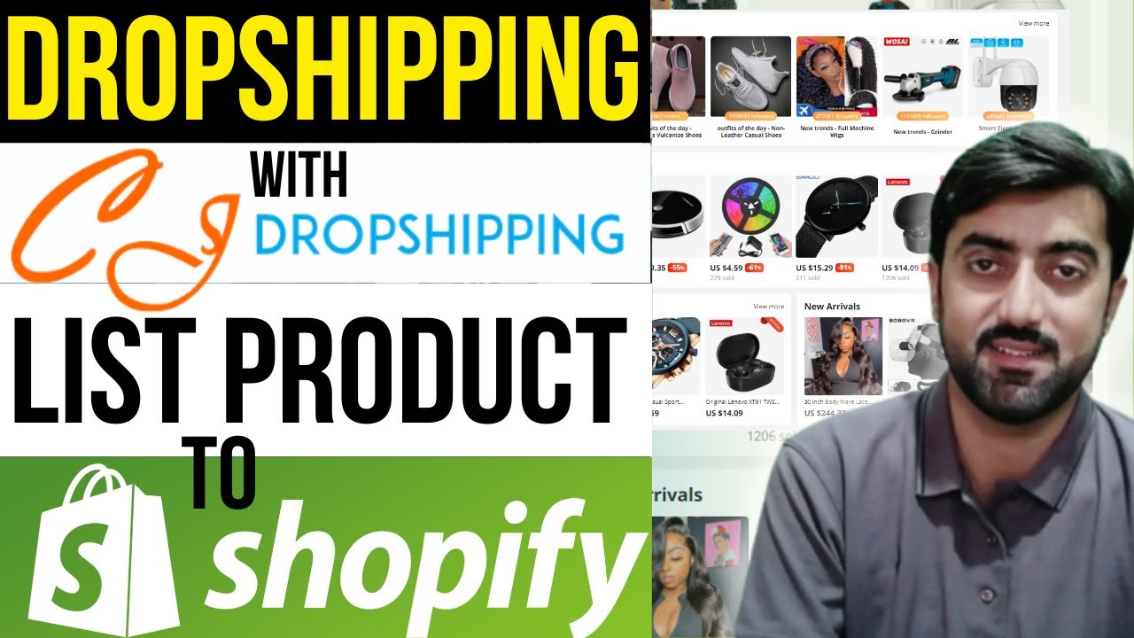 CJ Dropshipping tutorial | How to List / Import Products from CJ Dropshipping to Shopify Store
