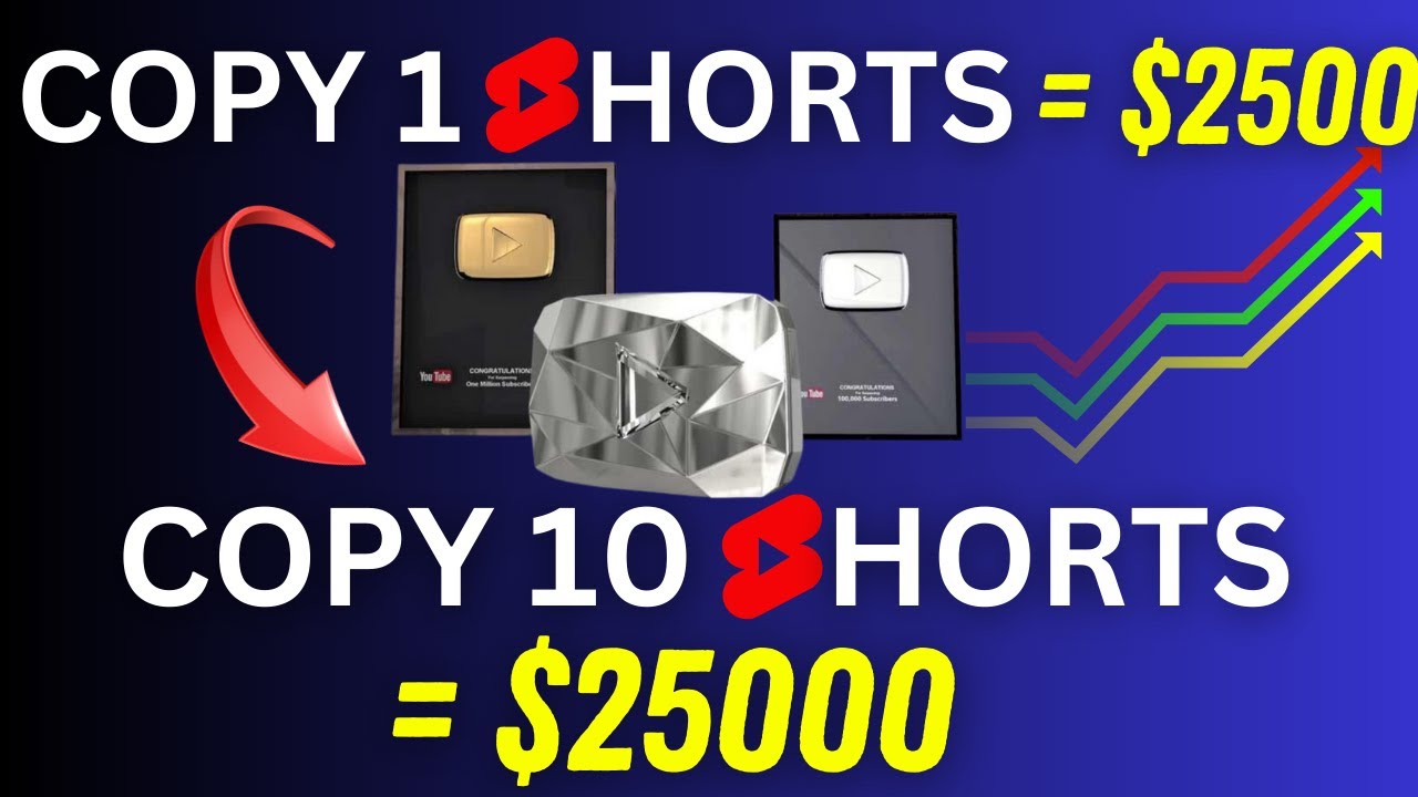Copy & Paste YouTube Shorts And Earn Money 2023 (Passive income 2023)