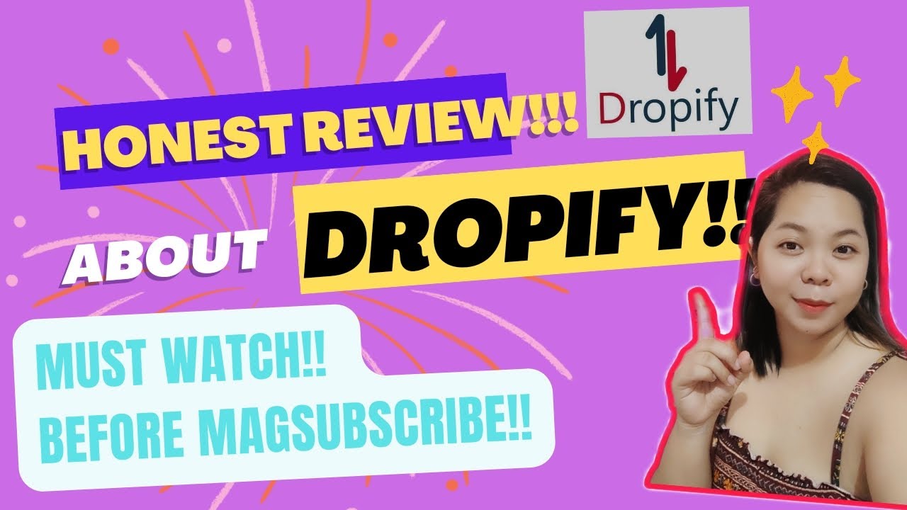 HONEST REVIEW SA DROPSHIPPING kay DROPIFY//Bakit walang BENTA!?PANOORIN bago magsubscribe!!!