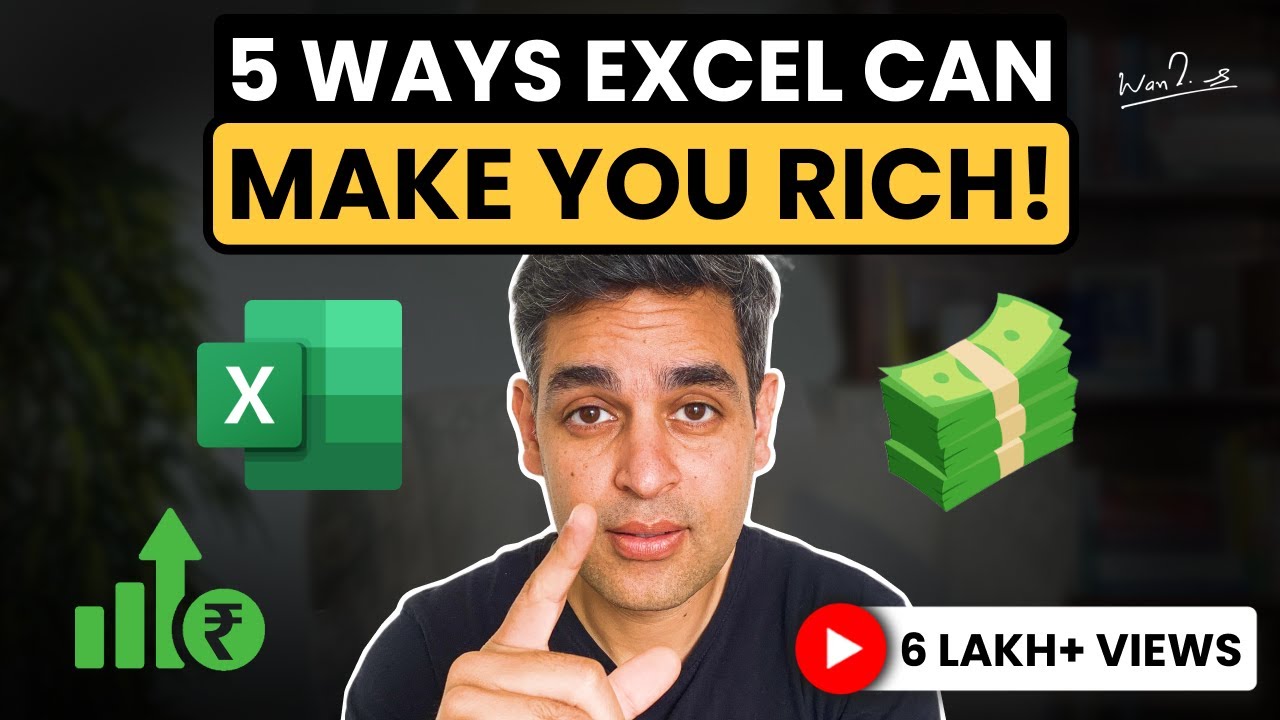 How I MADE MONEY from EXCEL and YOU CAN TOO! | Career Tips 2023 | Ankur Warikoo Hindi