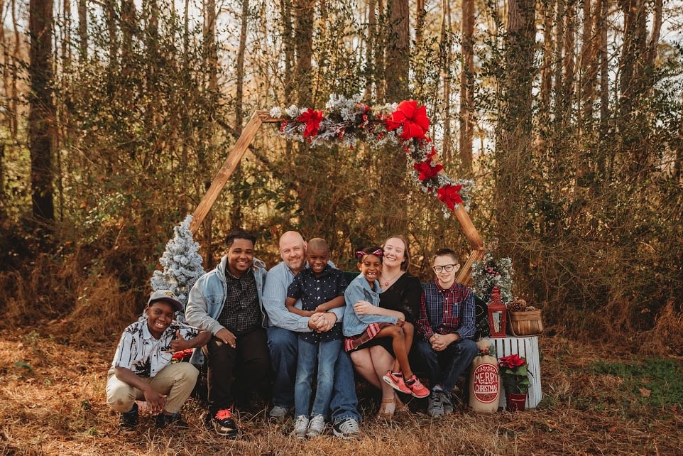 Jessica Spencer and family