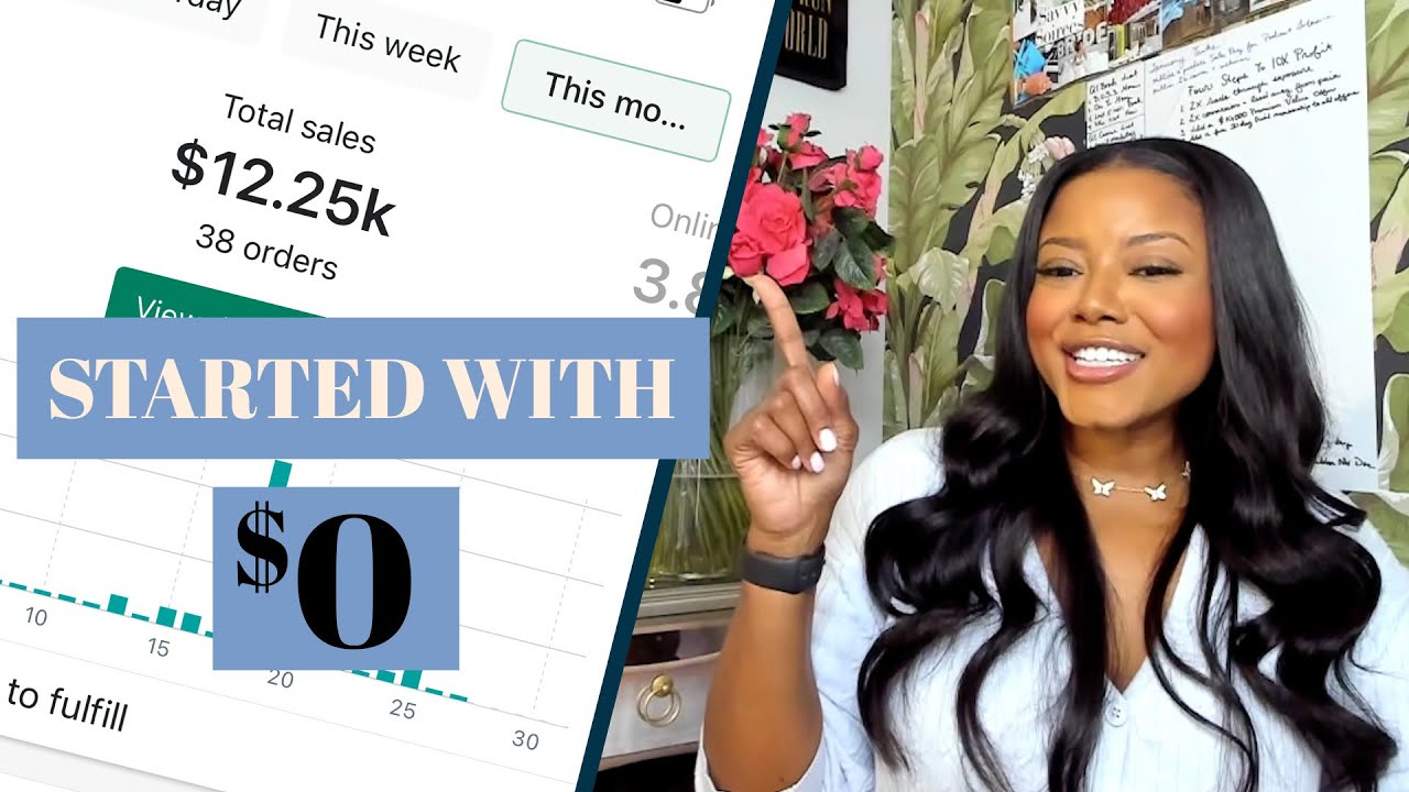 How To Start A Dropshipping Business With No Money in 2023 | Dropshipping for Black Women!