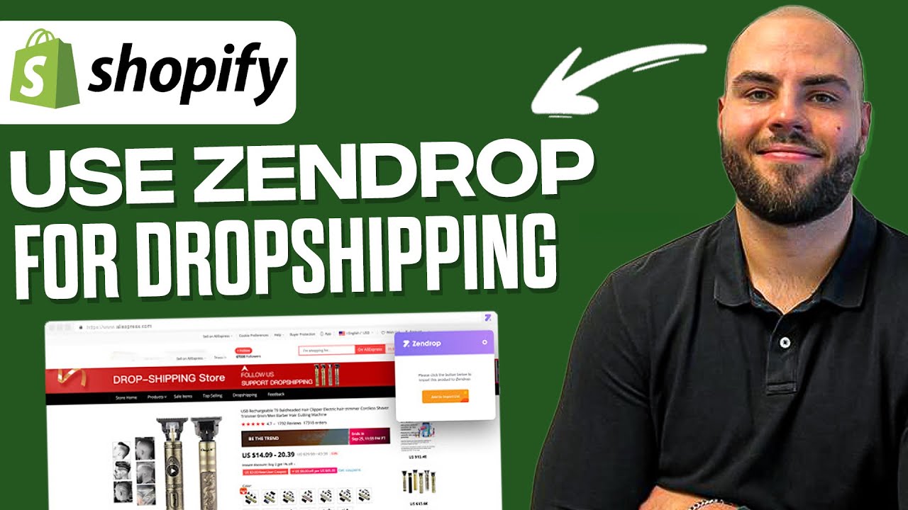 How To Use Zendrop For Shopify Dropshipping | Step By Step Dropshipping Tutorial