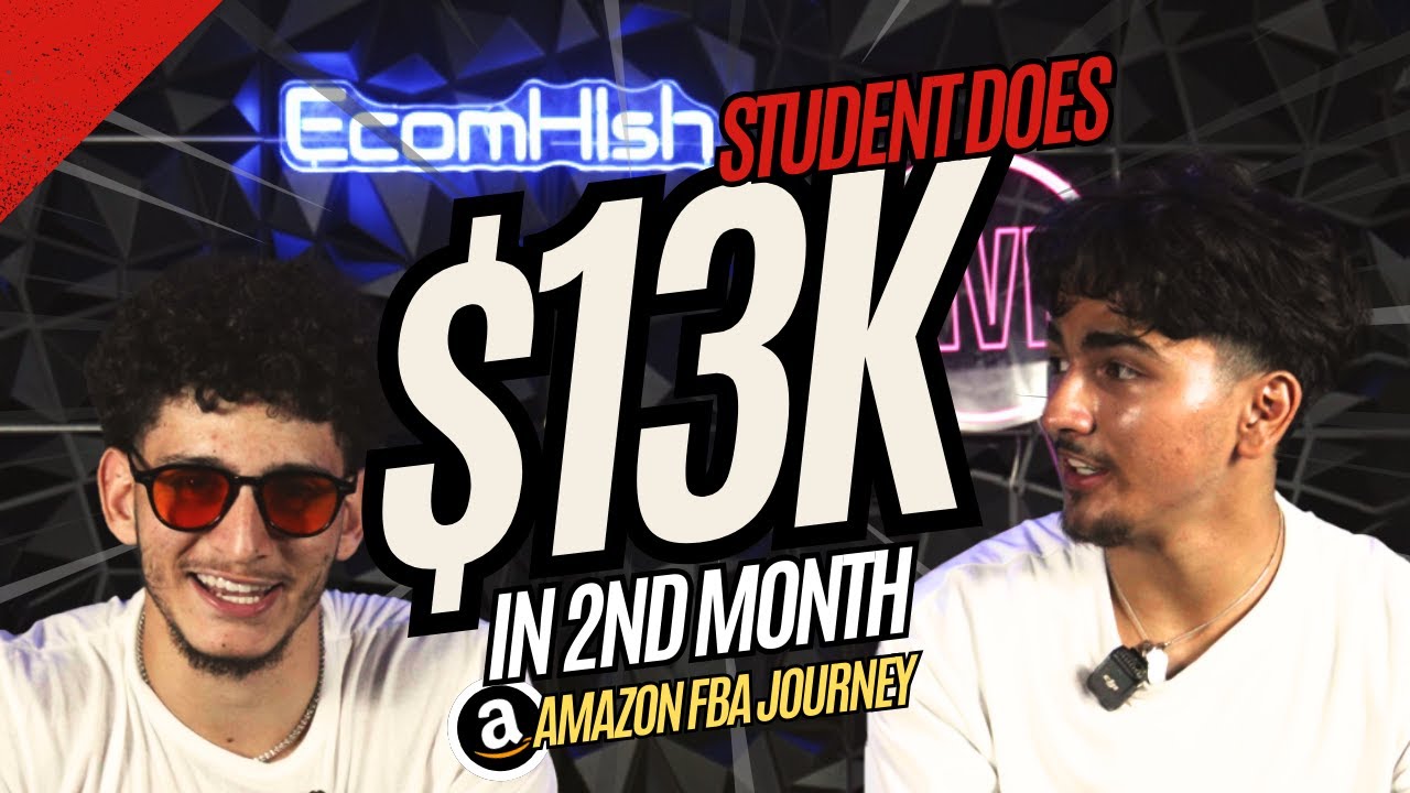 How my student did $13,000 on AMAZON FBA in 2 WEEKS