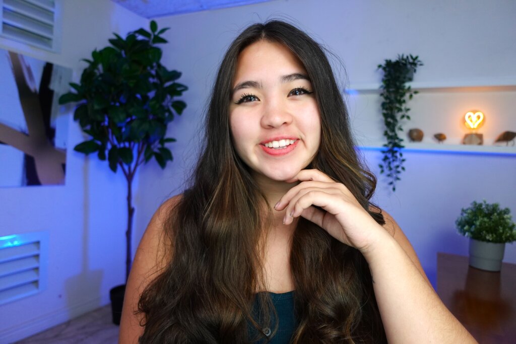 Aprilynne Alter poses in her home studio.