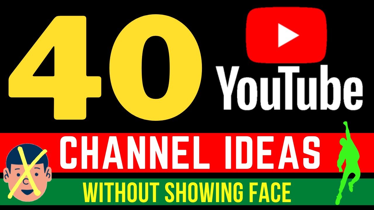 40 YouTube Channel Ideas 2023 Faceless Voiceless To Make Money Online For Beginners