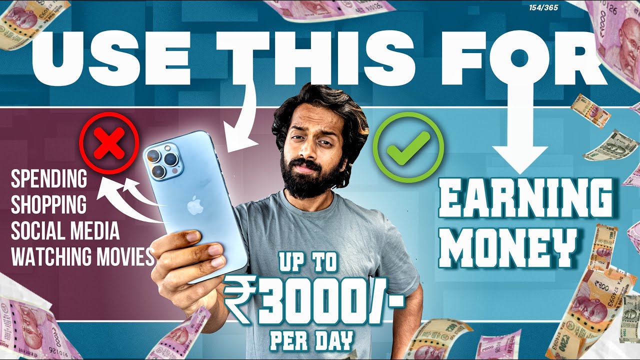 5 TIPS TO SAVE AND EARN MONEY FROM YOUR MOBILE AT HOME (earn upto 90,000 a month)