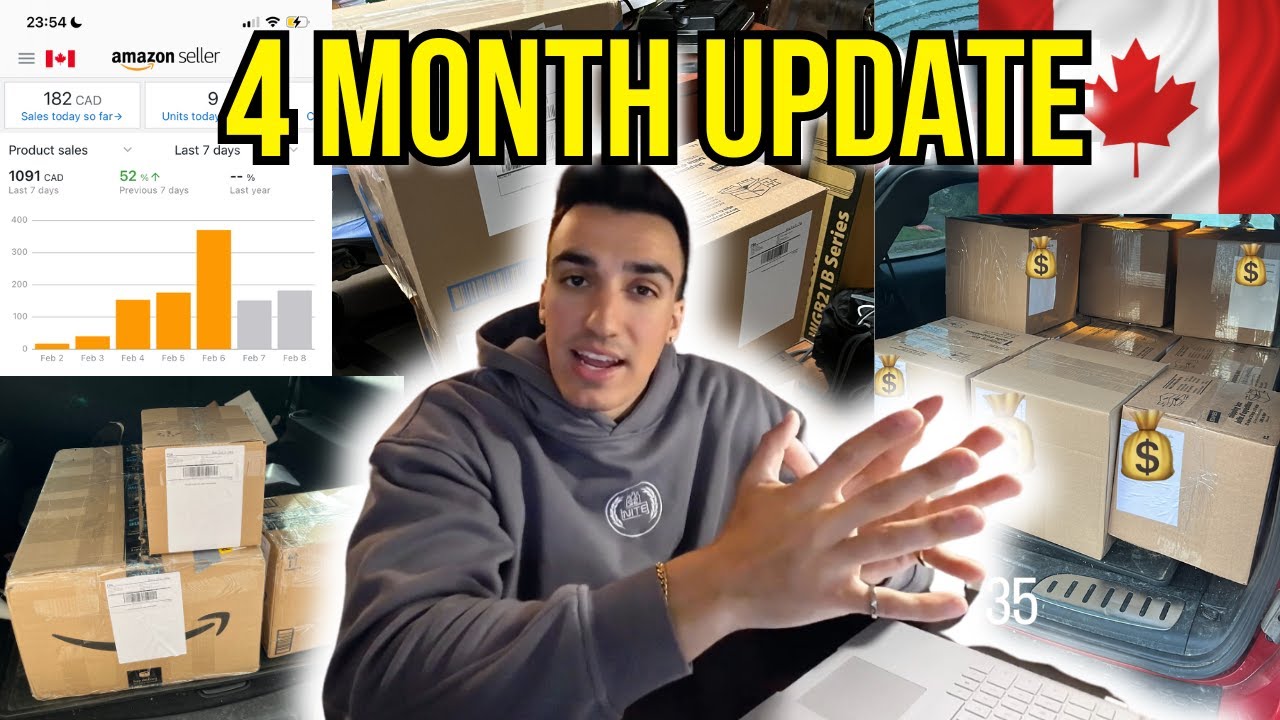 Amazon FBA as a CANADIAN Seller - My Experience