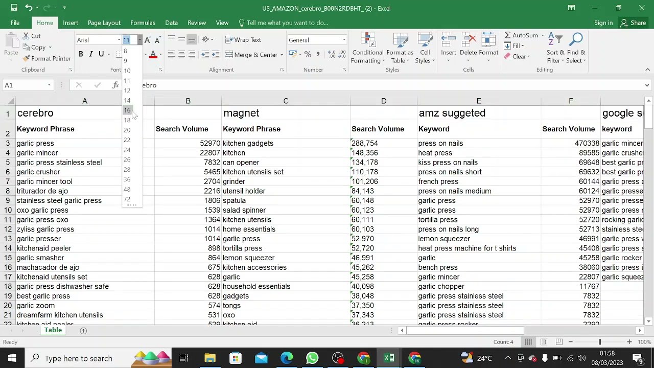 Amazon Keyword Research Part 1 | FBA Private Label 2023 Step-by- step