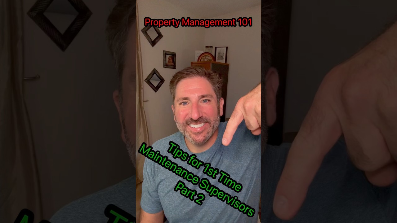 First Time Maintenance Supervisor? || Top Tips You MUST Know! Part 2