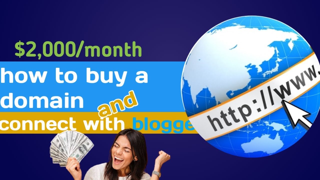 yadda ake sayen domain ayi  connecting da blogger website  || Full tutorial 2023