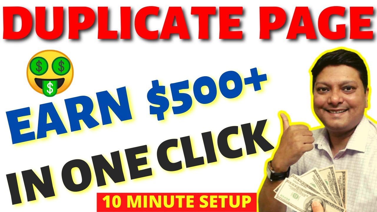 Copy Paste Landing Page To Earn $500 On Clickbank With Site.pro in 2022 Affiliate Marketing Guide