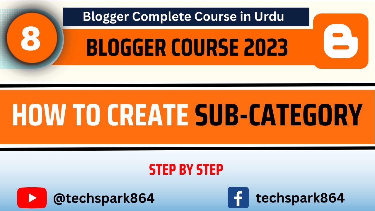 How to Create a Subcategory on Blogger Step by Step Tutorial