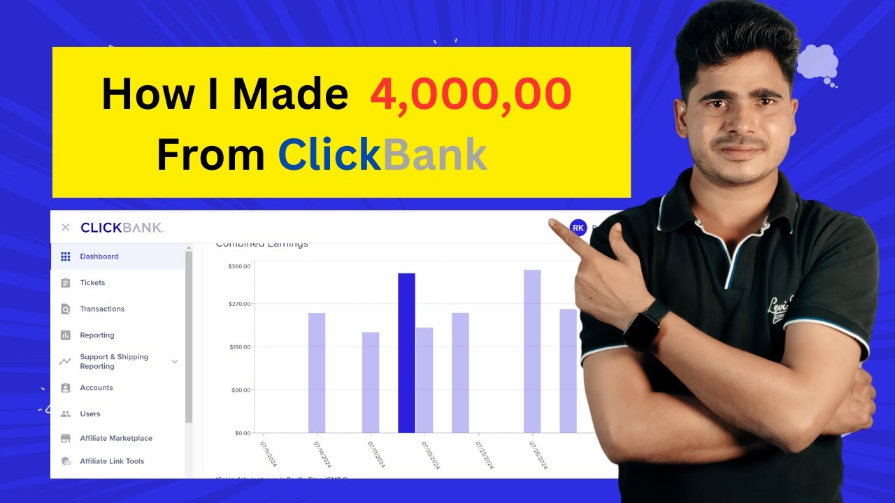 How I Made  4,000,00 From ClickBanK with NO Investment - Live proof