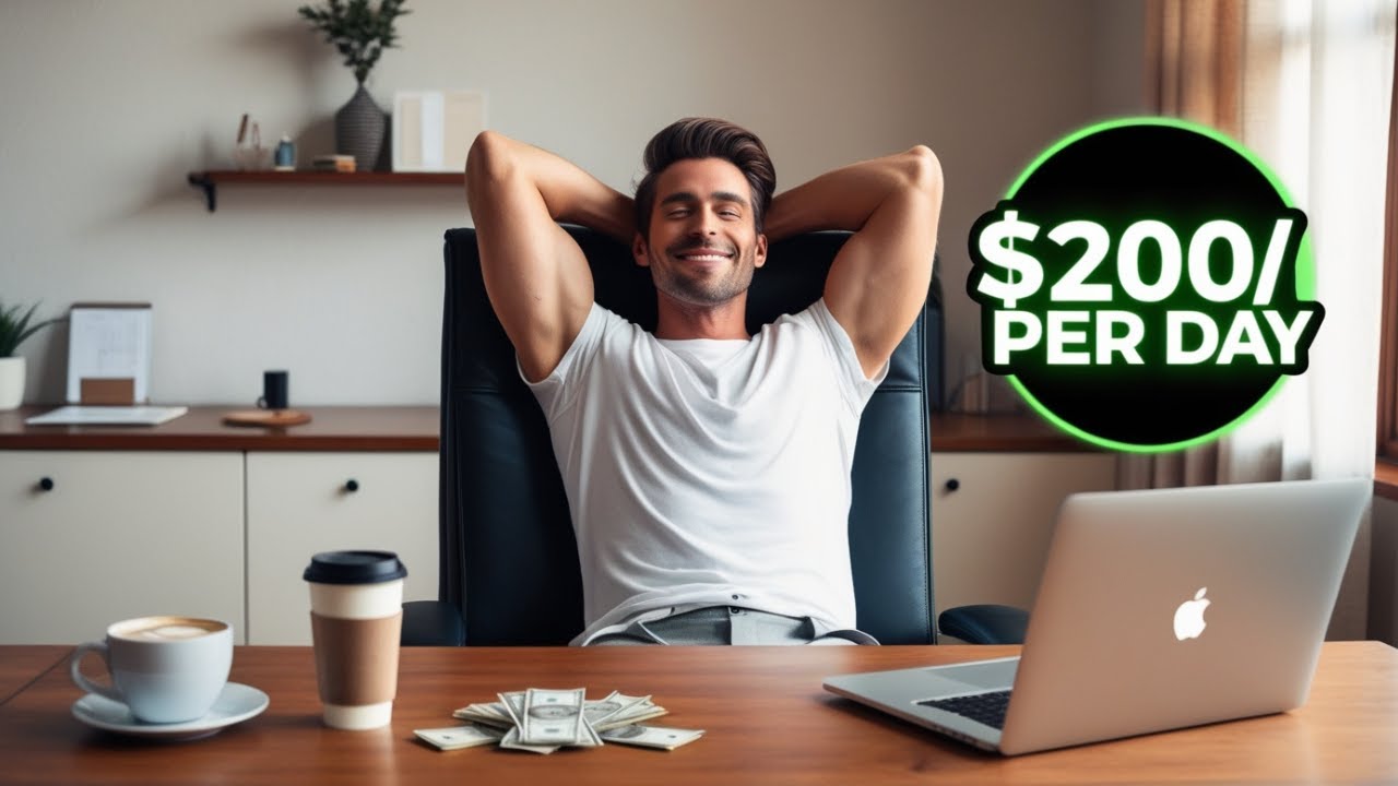 How To Make MONEY Online in 2025 - $200 EACH Day THE LAZIER METHOD