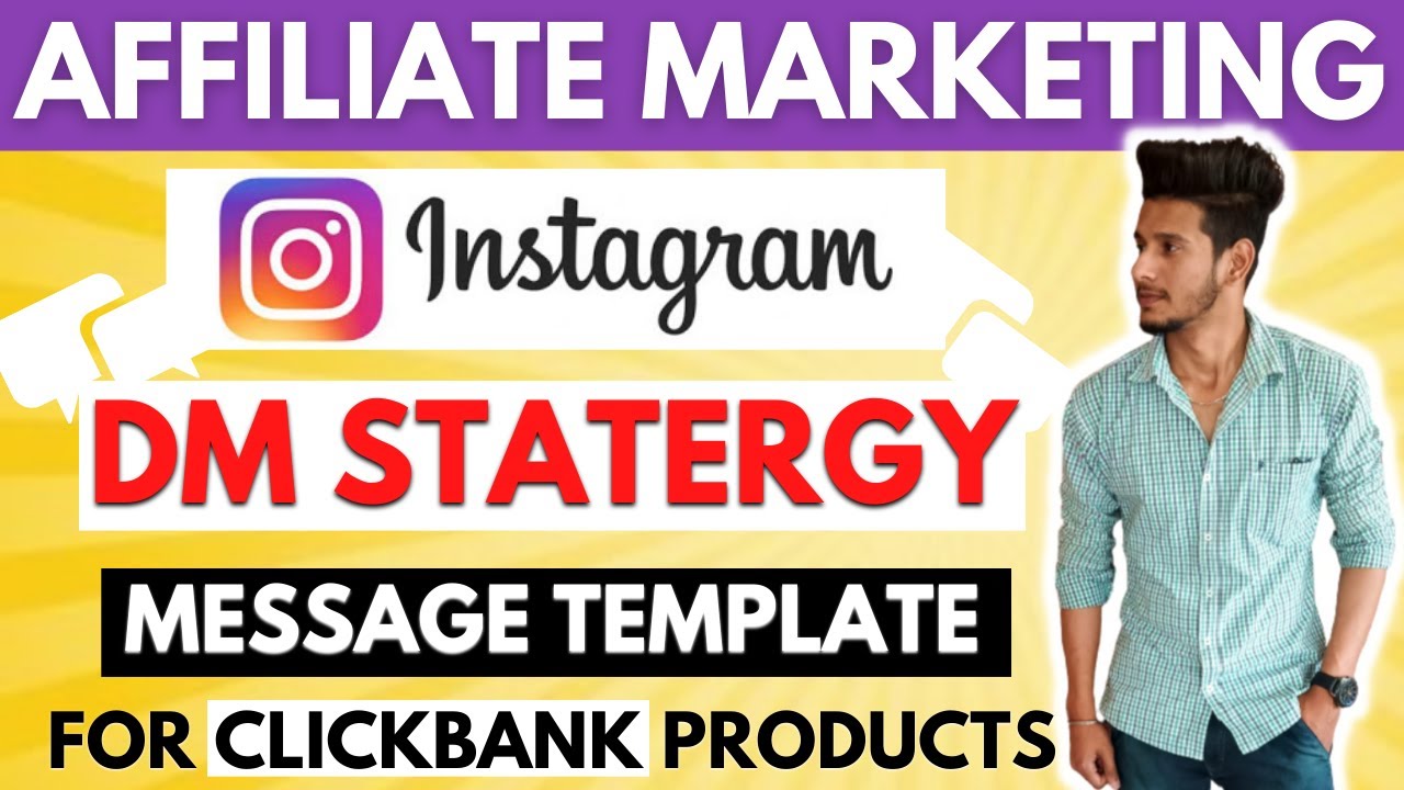 How To Make Money From ClickBank and Instagram Dm (Message) Affiliate Marketing For Beginners