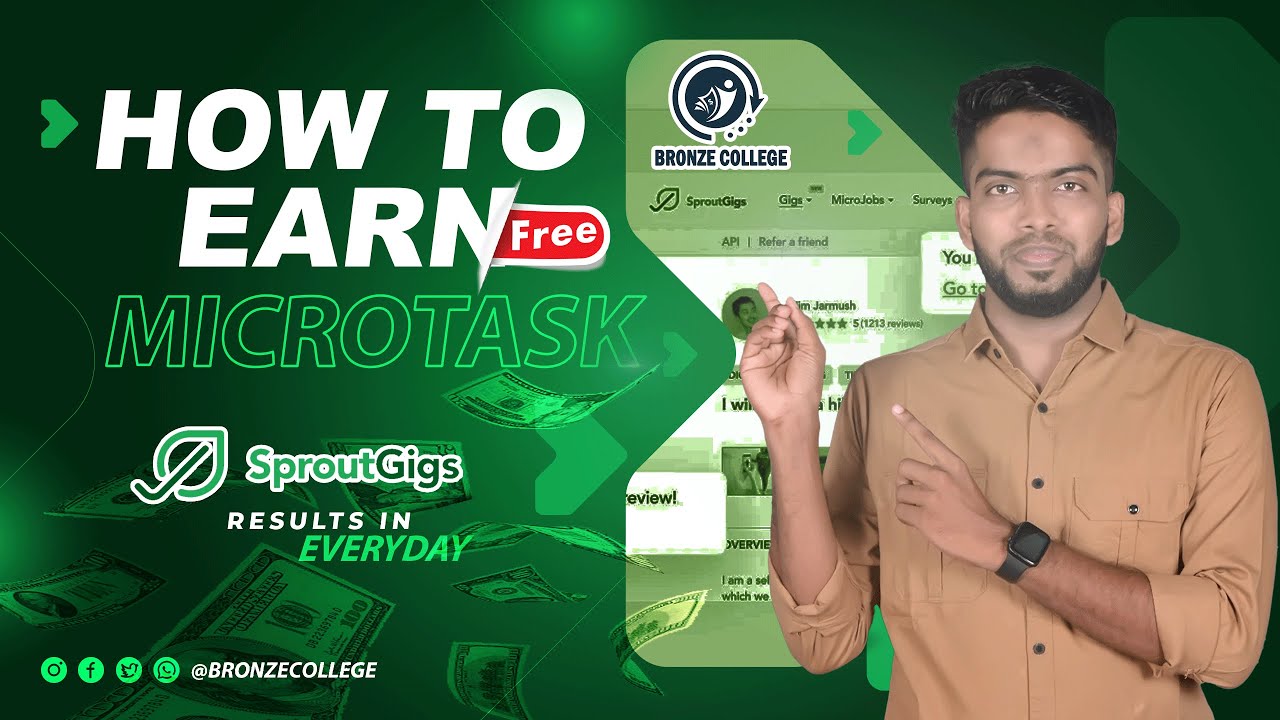 SproutGigs: How to Earn Money Online | Tips & Tricks #sproutgigs
