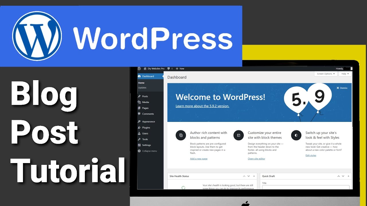 How To Make A WordPress Blog Post (2023 Tutorial) Timestamps In The Description)