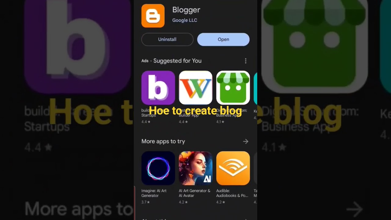 create blog #blog #blogging tutorial #blog tutorial