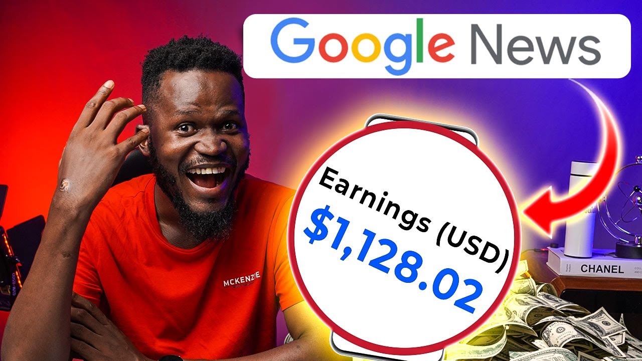 Earn $100 a day with Google News For FREE (Make Money Online 2025)