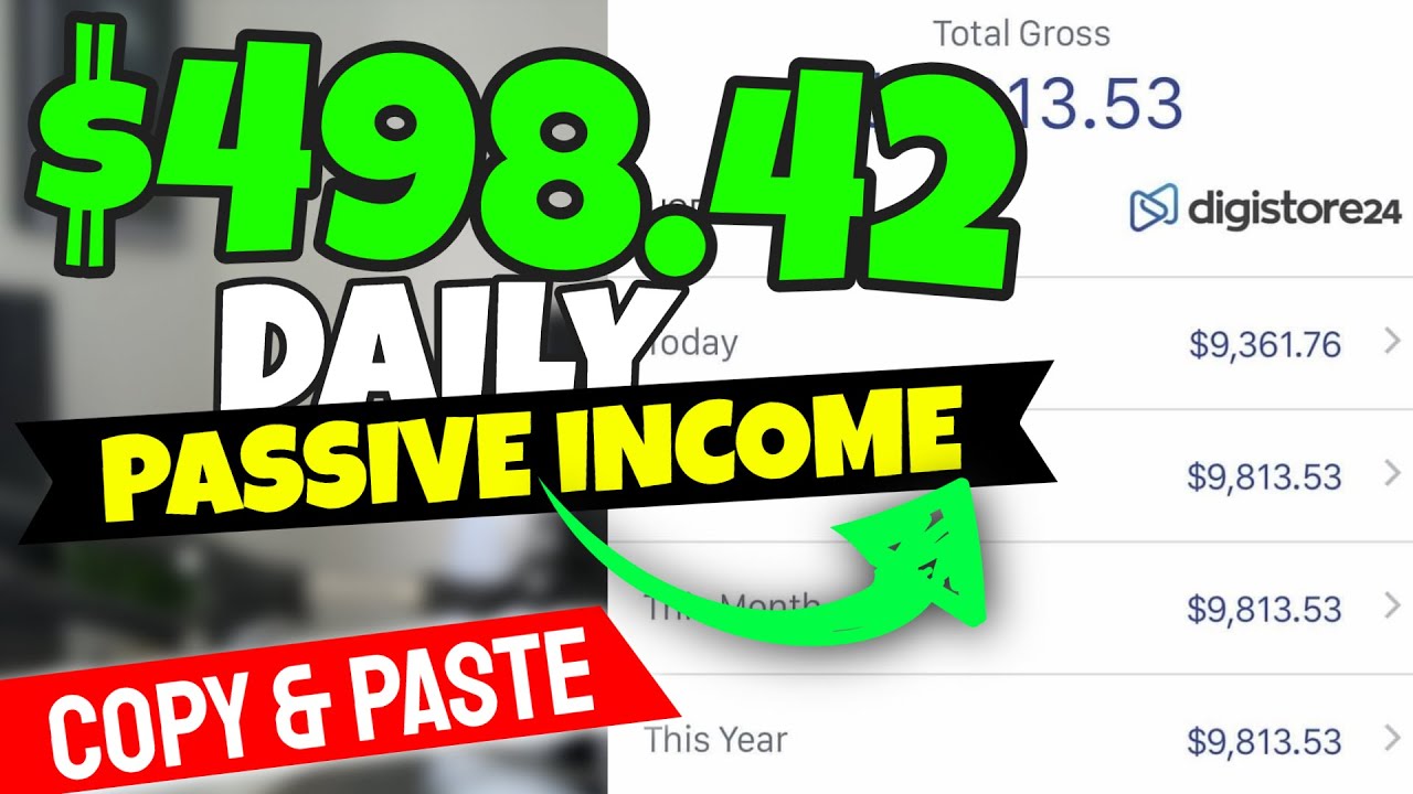 Earn $498.42 DAILY (Best PASSIVE INCOME Work From Home Job For 2023)