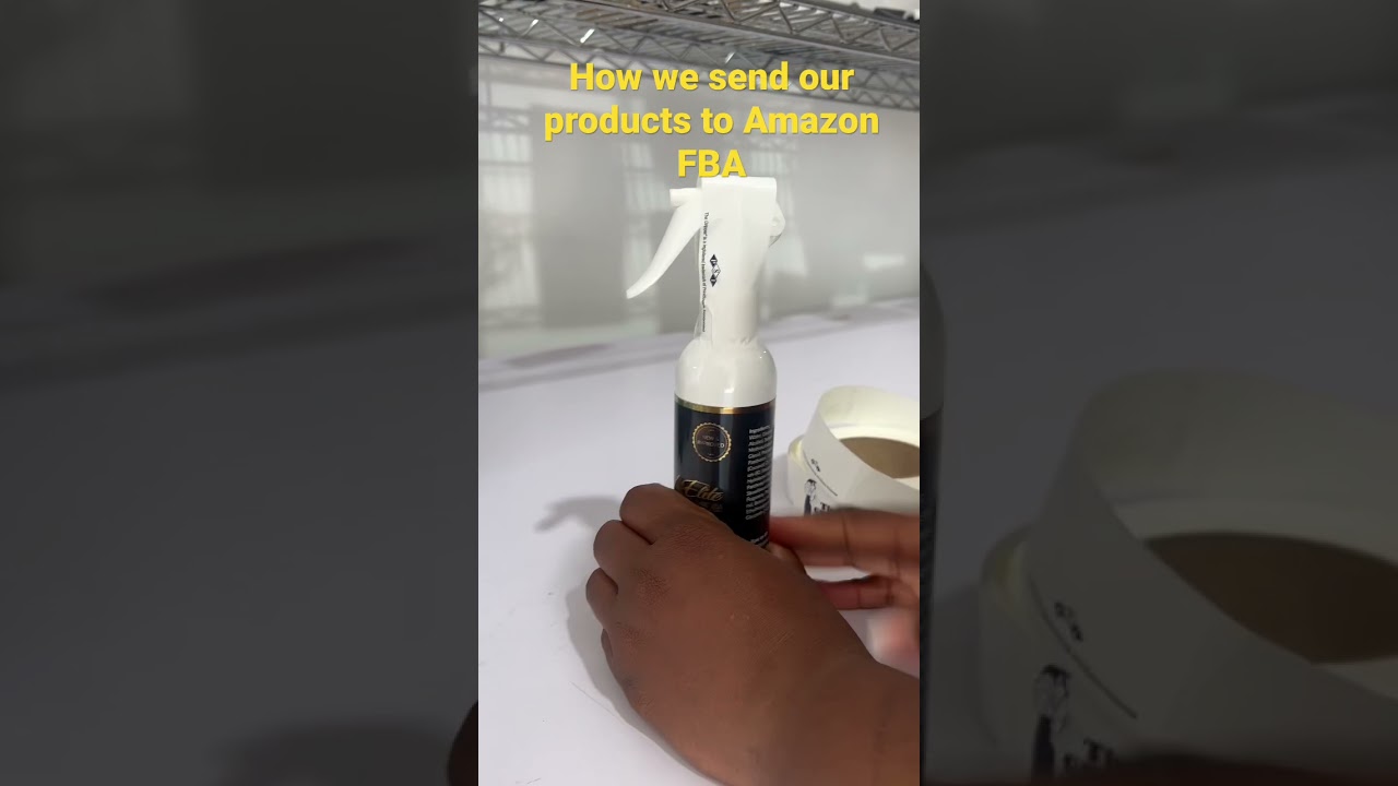 How we ship to AMAZON FBA #elitehaircareusa #amazonfba