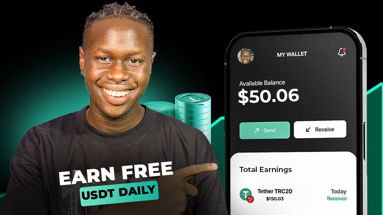 I Got Paid $50 USDT WITHOUT INVESTMENT using MY SMARTPHONE | Make Money Online 2025