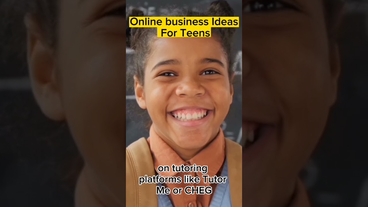 Top 5 Online Business Ideas For Teens to Make Money in 2023       #teen #workfromhome #shorts