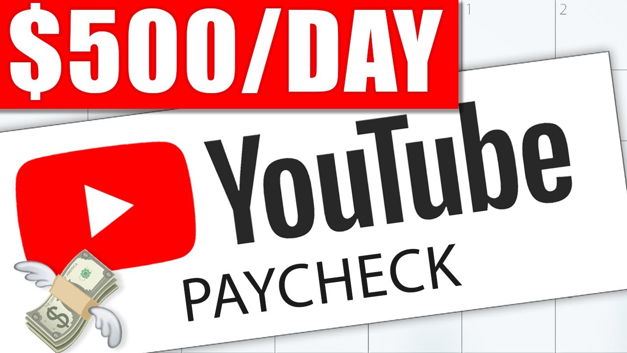 YOUTUBE PASSIVE INCOME: How to make $500 a day in 2023
