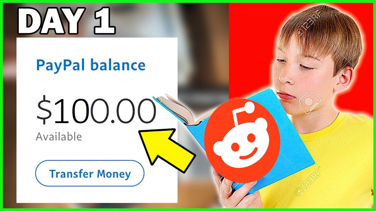 Earn $100 PayPal Money Per Day On REDDIT (Passive Income Trick 2023!)