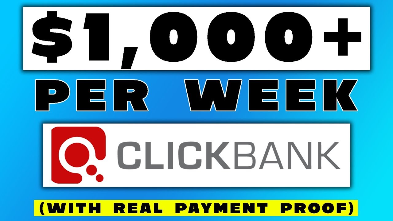 How I Make $1000+ Per Week on ClickBank (Make Money Online Tutorial)