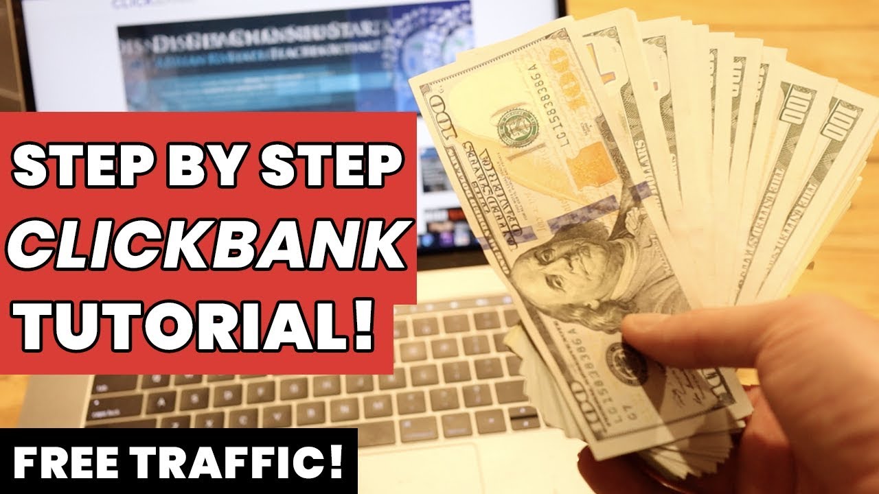 How To Make Money Online With Clickbank And FREE Traffic! (Step By Step)