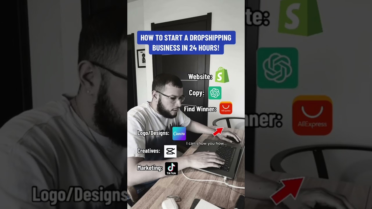 How To Start A Dropshipping Business In 24 Hours! #dropshipping #dropshippingbusiness #dropship