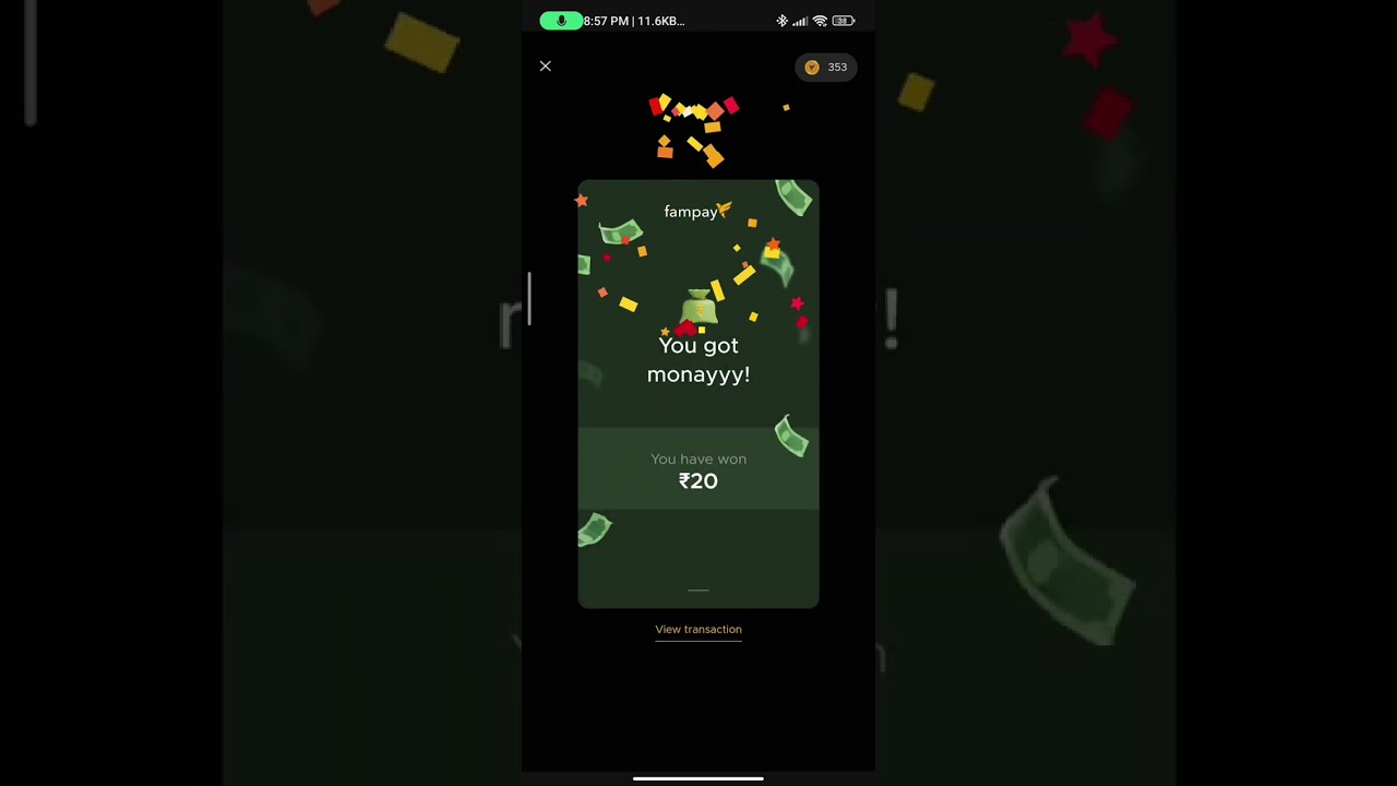 fampay earn free money won 700 fampay free money tips #fampay #famcoins