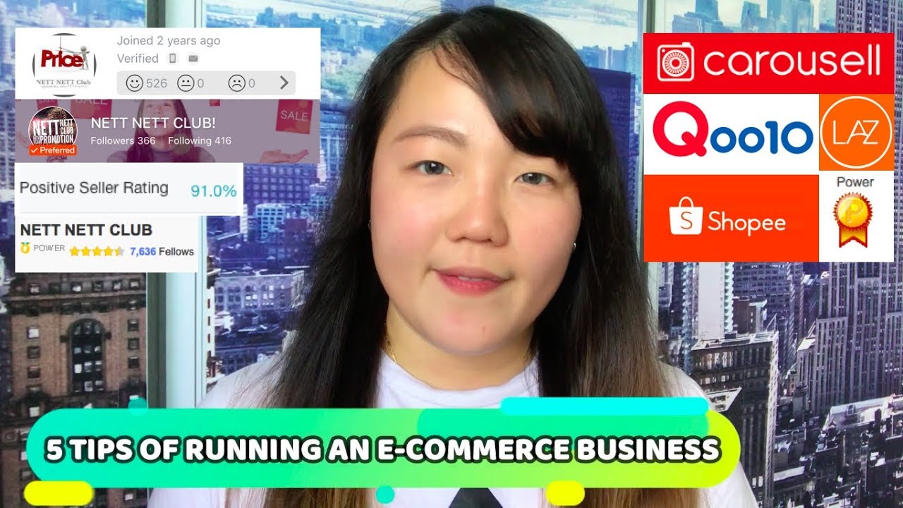 [NETTNETTCLUB VIDEOs] How to make money online? | 5 Tips on running an ecommerce business!