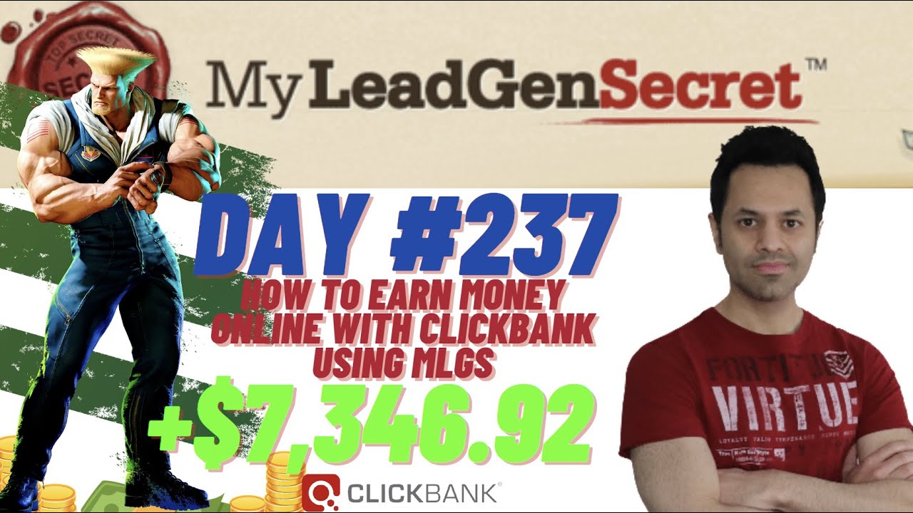 [$1,300/Month] How To Earn Money Online With Clickbank in 2022 using MLGS (Day 237)