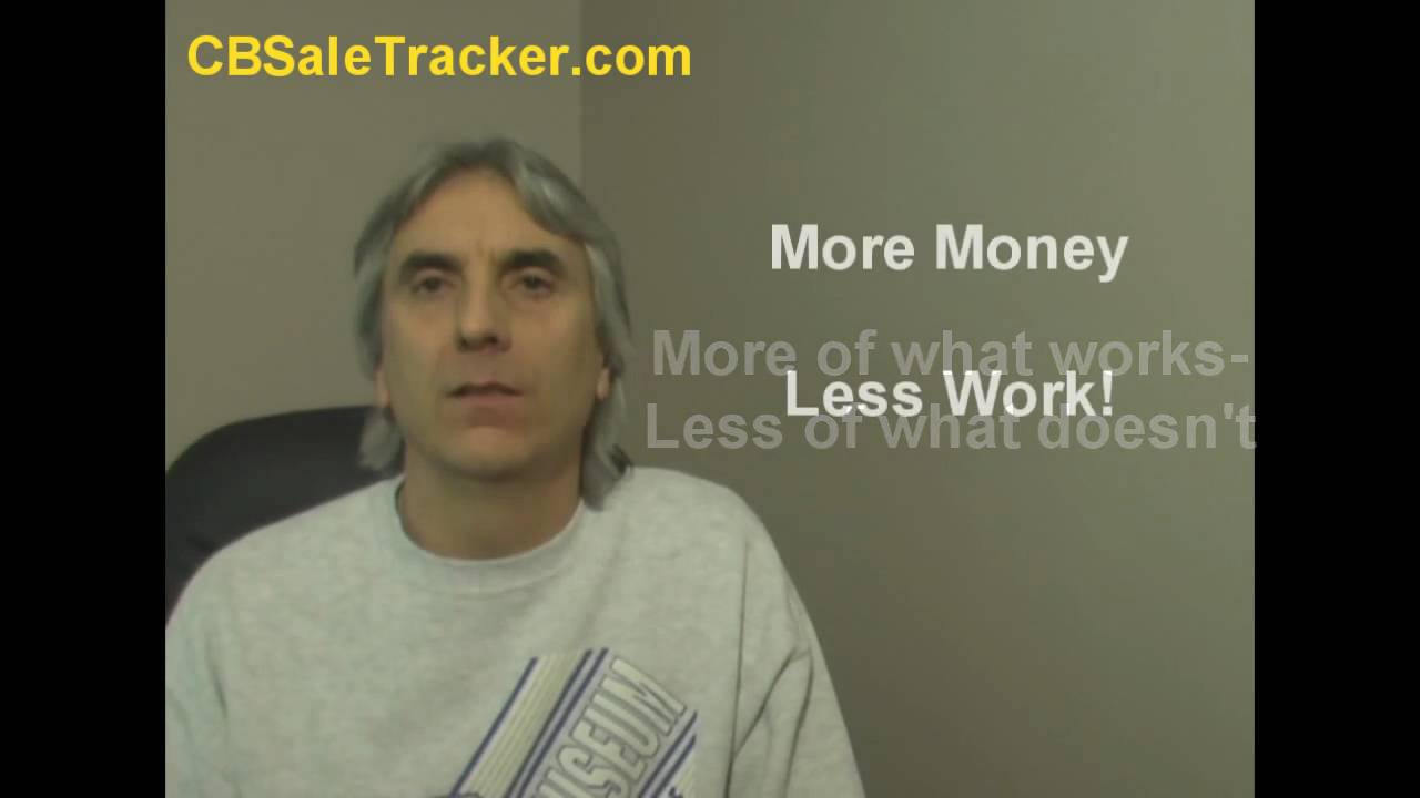 ClickBank Sale Tracker - How To Make More Money Online While Working Less By Tracking Sales