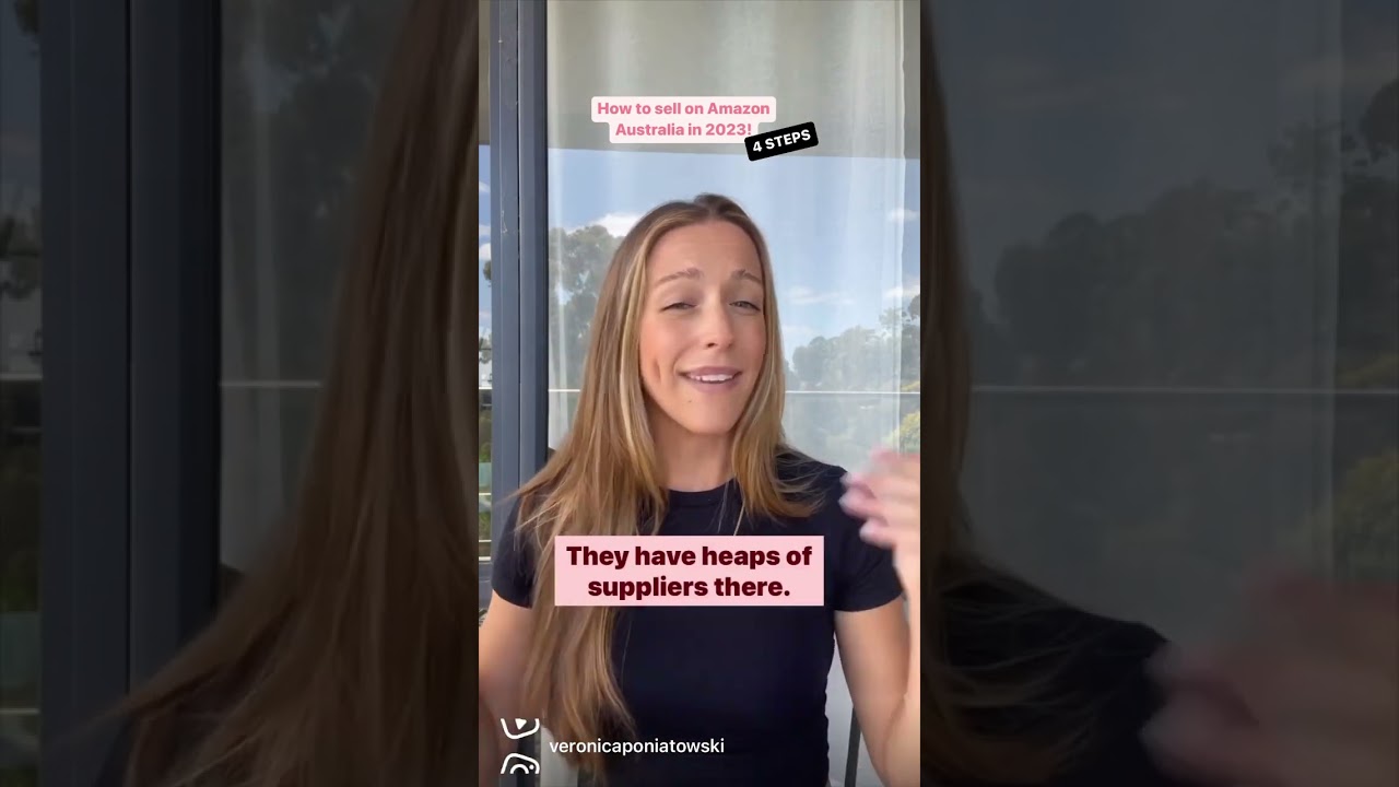 How sell on Amazon Australia in 2023! (In just 4 steps!) #amazonfba #amazonforbeginners #sidehustle