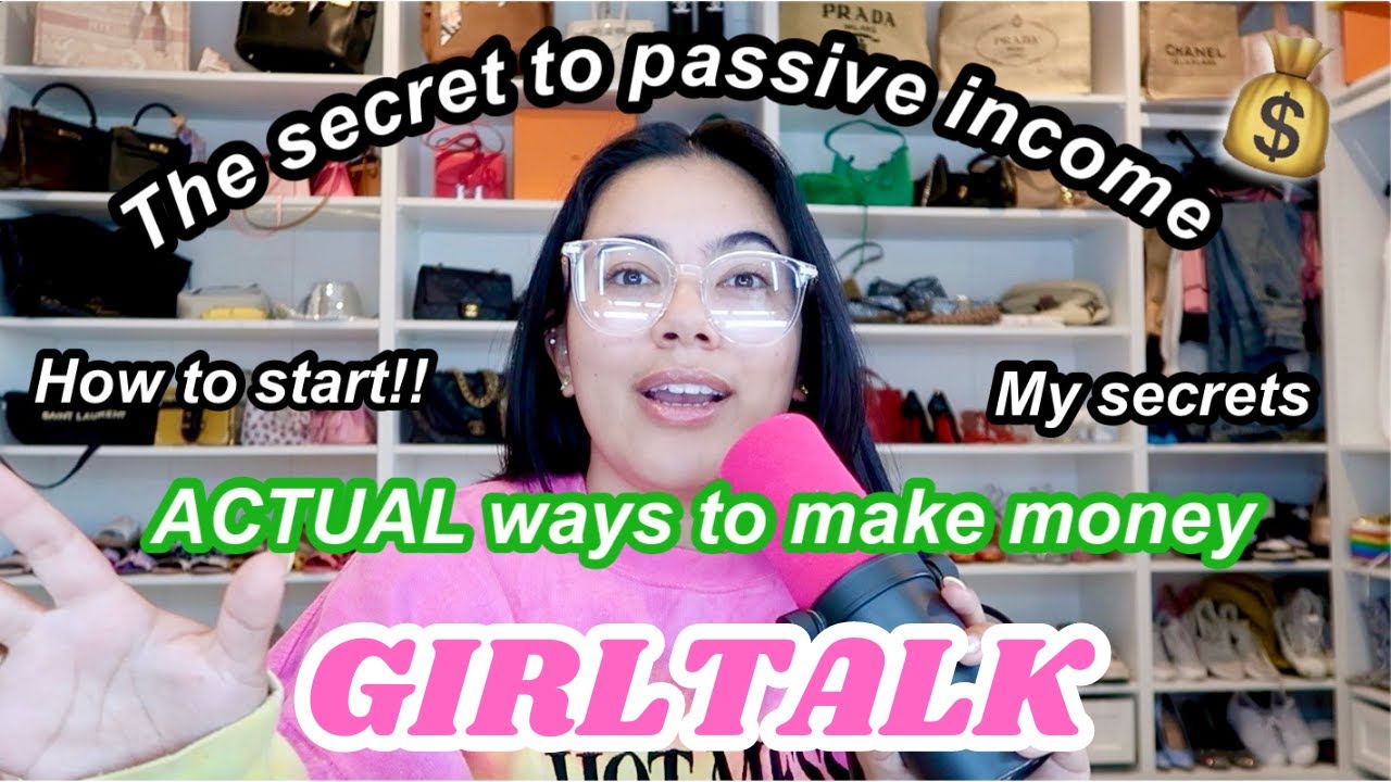 How to make PASSIVE INCOME in 2024! (How to start, secrets to succeeding, etc!)