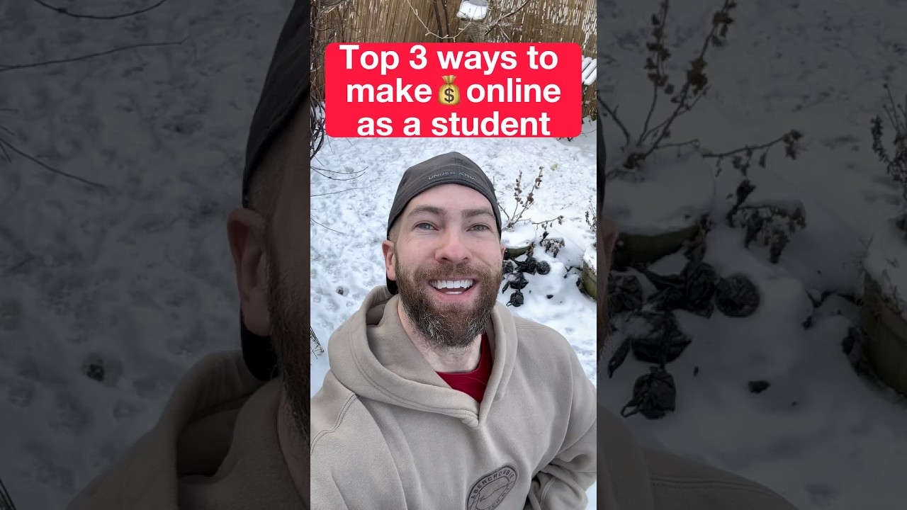 Top 3 Ways to Make Money Online as a Student