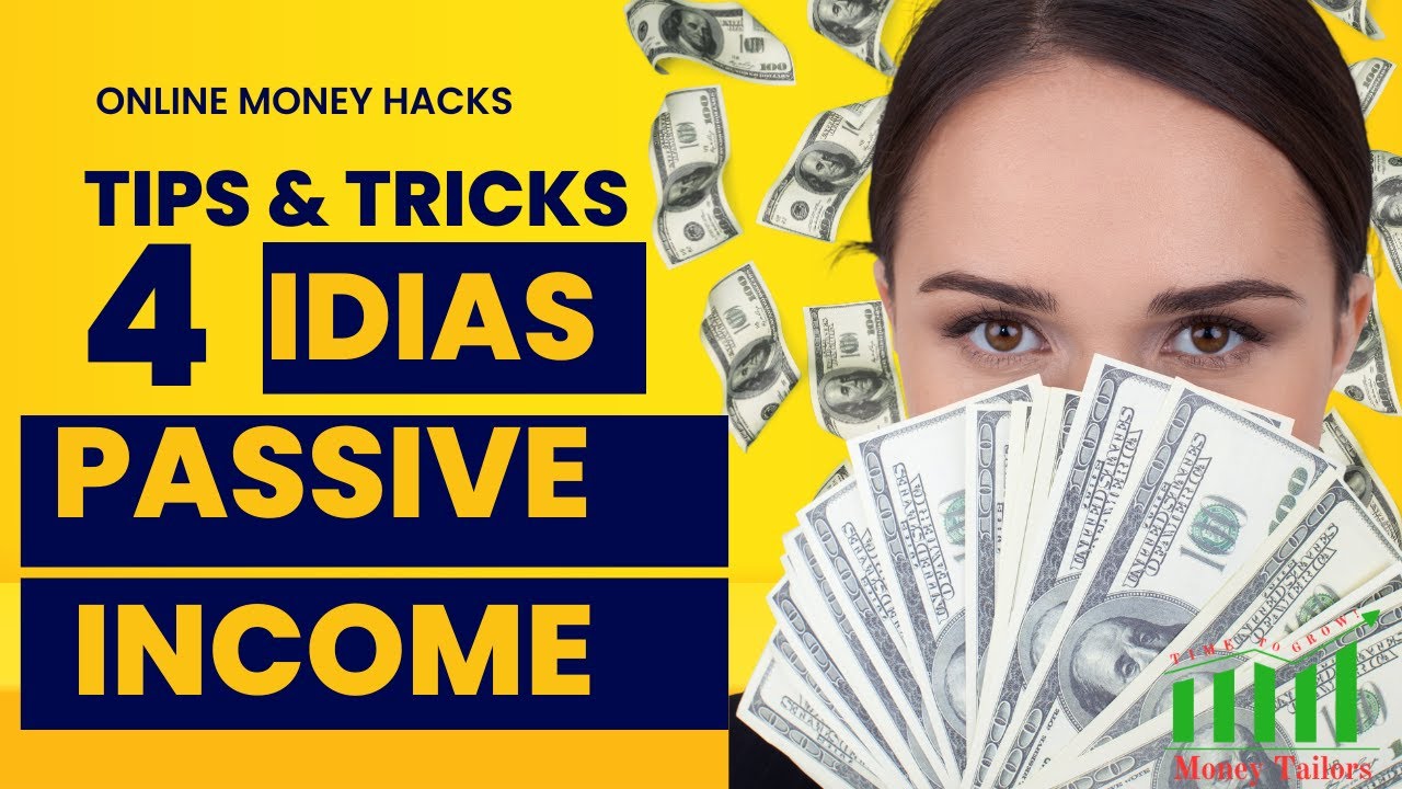 How to Make Money Online | 4 Passive Income Ideas to Earn | Make money in your sleep | 2025 Guide