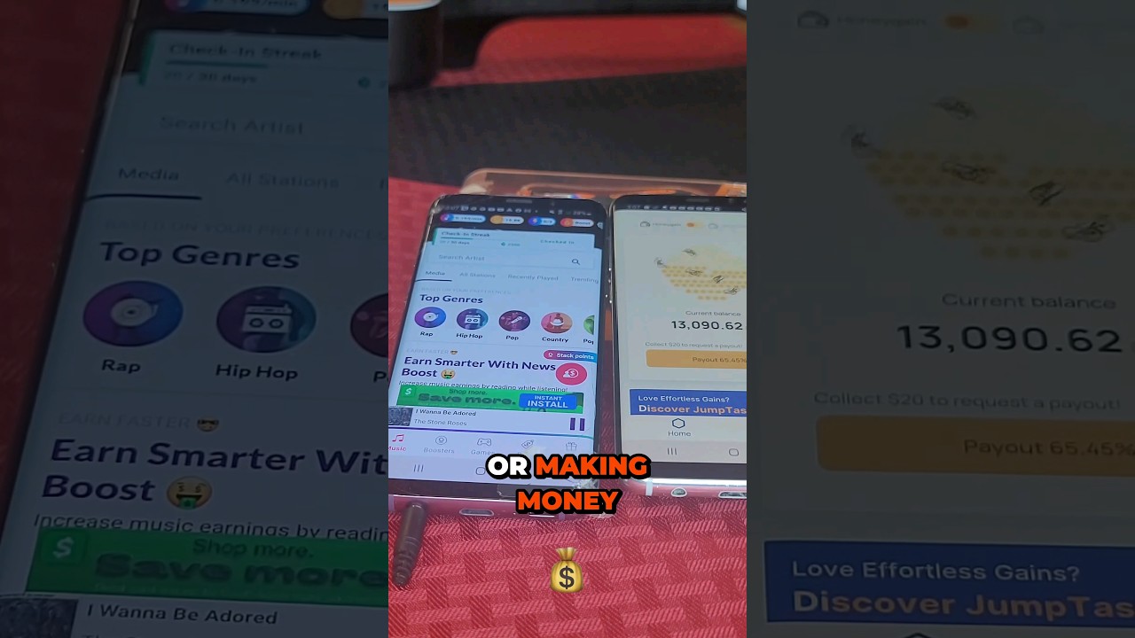 Uncovering the Insane World of Passive Income Apps with Honeygain and Verus #shorts