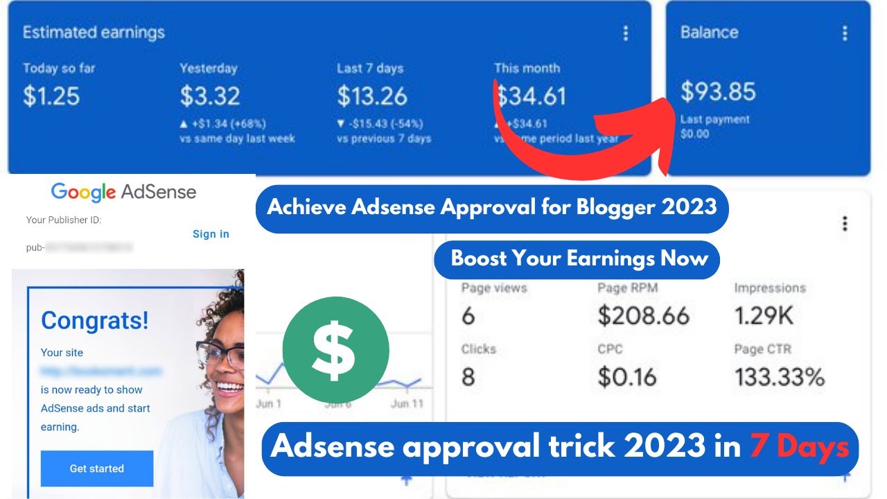2023 Adsense Approval for Blogger: The Ultimate Guide | adsense approval trick | low value content