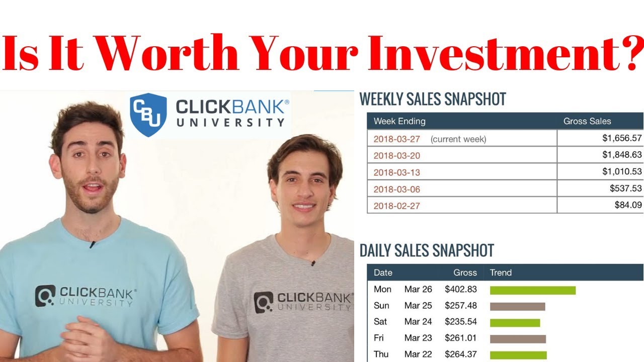 Clickbank University Review - Is It Worth Your Investment? | How To Money Online Affiliate Marketing