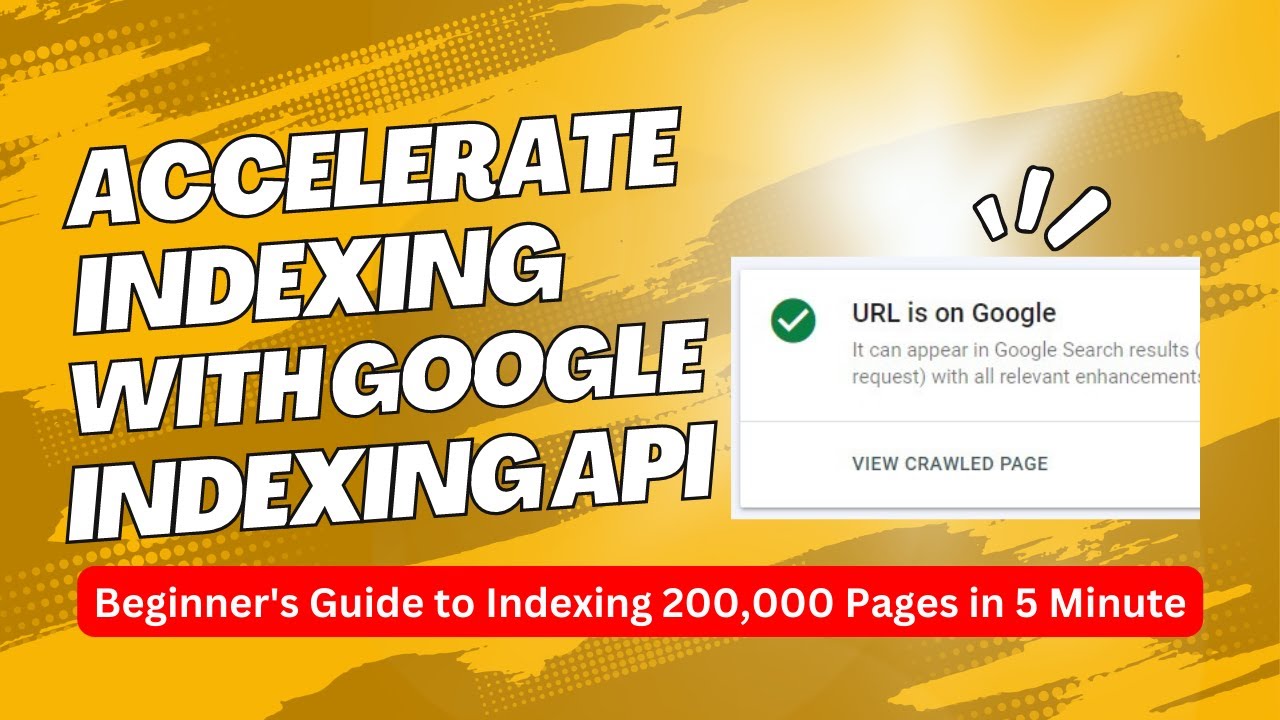 How To Instant Blog Indexing with Google API  Beginner's Guide 2023
