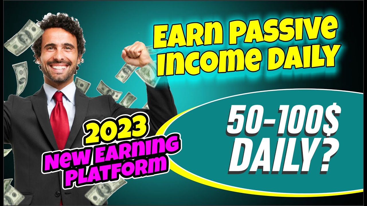 New Investment Platform 2023 I Earn Daily Passive Income with Simple Tasks - Daily 100$?