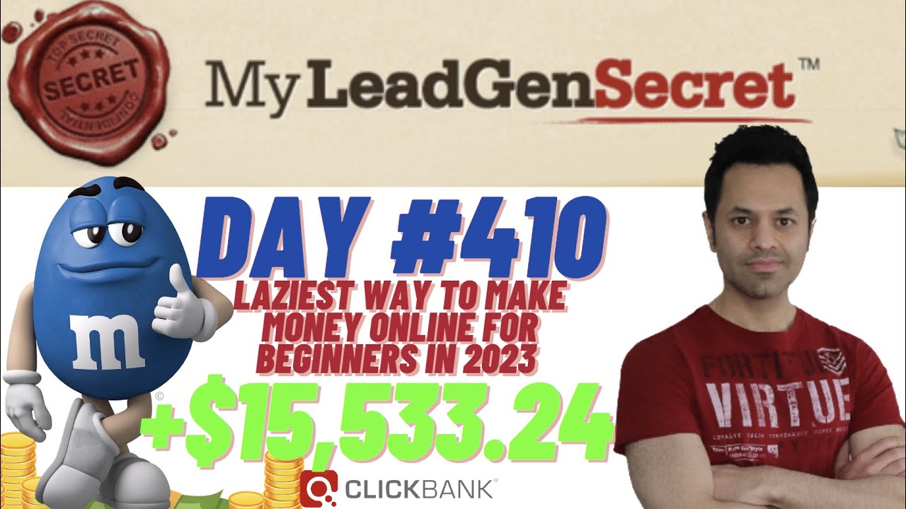 [$1,500/Month] Laziest Way To Make Money Online For Beginners 2023 (My Lead Gen Secret - Day 410)
