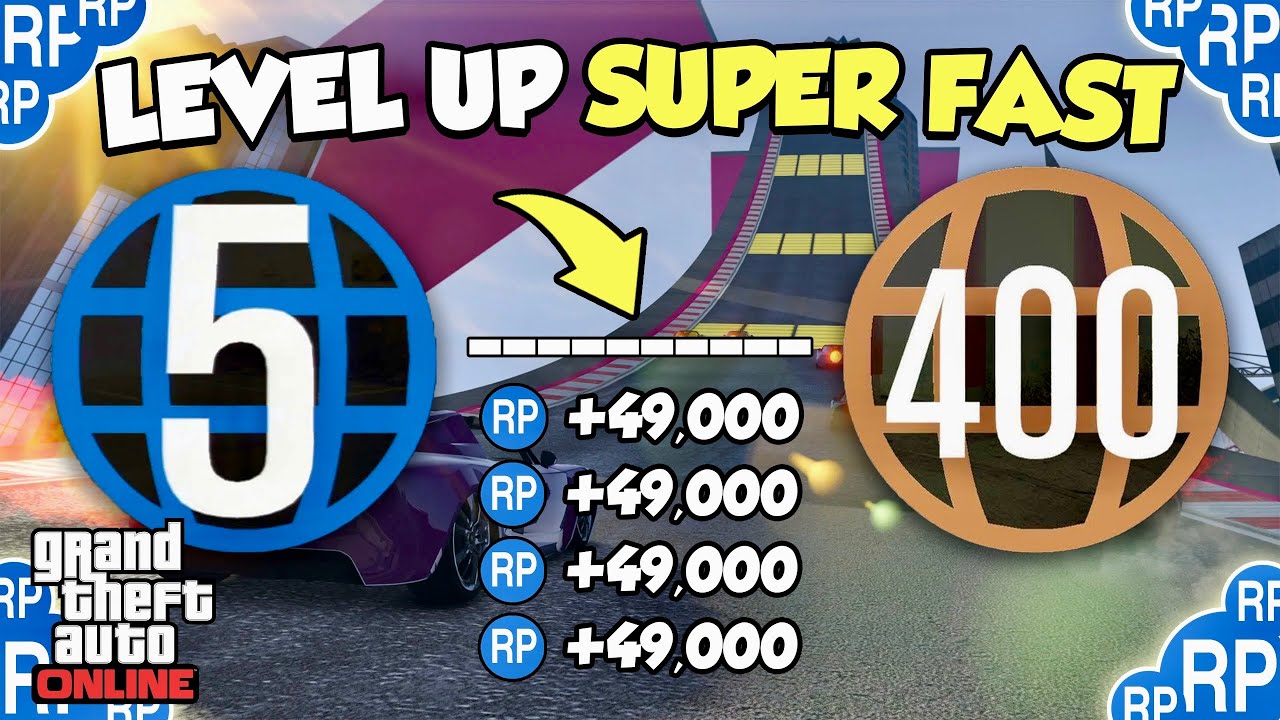 NEW FAST WAY To Level Up in GTA 5 Online! (BEST EVER RP & MONEY GUIDE)