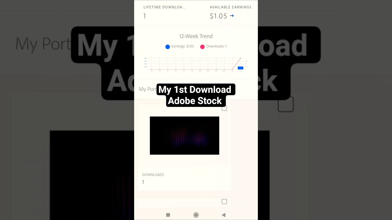 1st Download Adobe Stock earning | Microstock earning | Passive income |  Make Money Online