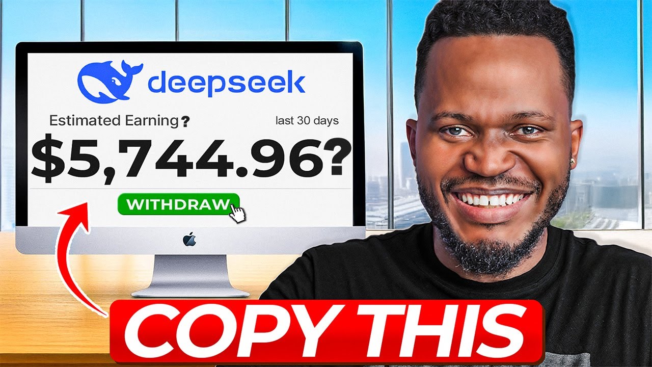 Get Paid with DeepSeek AI ! The Easiest Side Hustle to Make Money Online (This is EASY)